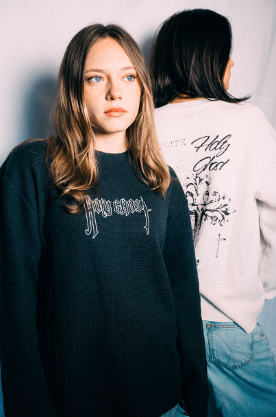 HG Black Waffle Long Sleeve