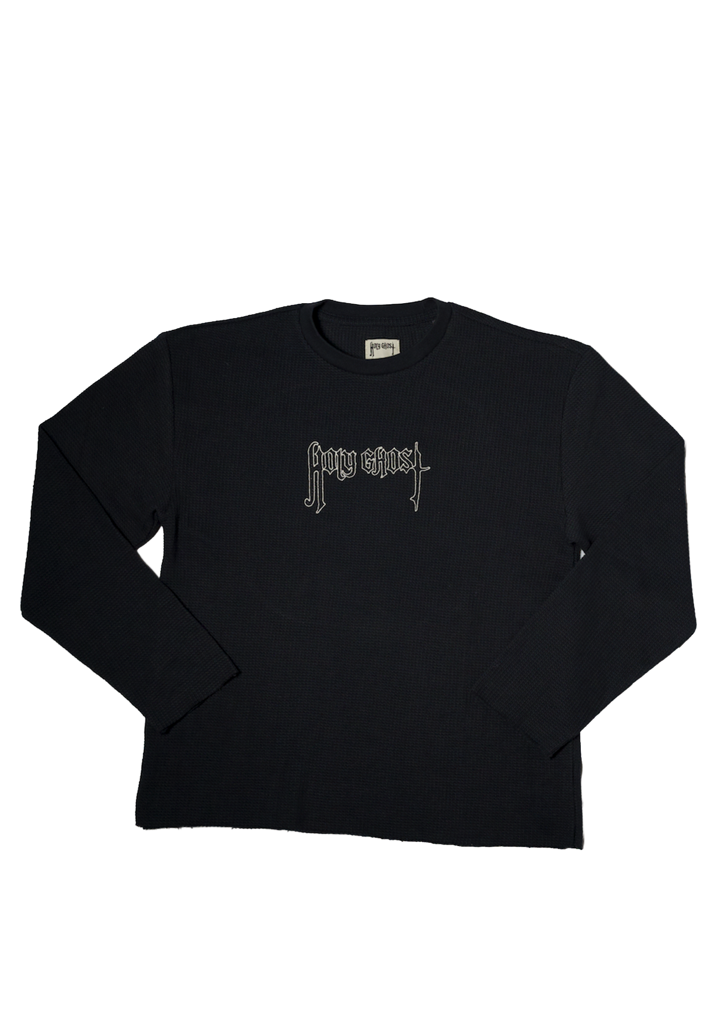 HG Black Waffle Long Sleeve